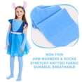 thumbnail image 5 of Hawaiian Animal Costume for Girls with Ears Headband Accessories Cartoon Dog Tulle dress Halloween, 5 of 7