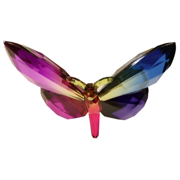 Crystal Expressions Acrylic 4x6 Inch Butterfly Ornament/ Sun-Catcher