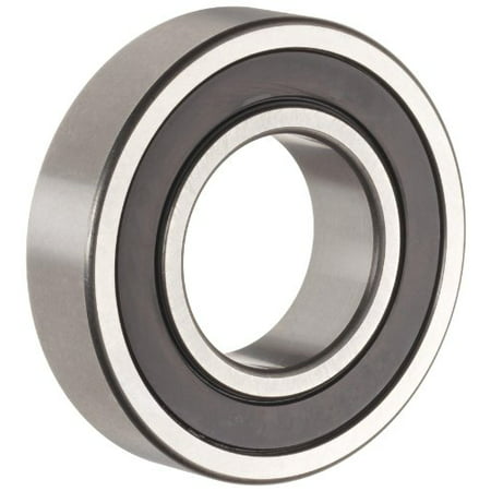 The General 1635 2RS Extra Light Inch Series Ball Bearing, Double Sealed, No Snap Ring, Inch, 3/4