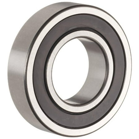 The General 1635 2RS Extra Light Inch Series Ball Bearing, Double Sealed, No Snap Ring, Inch, 3/4