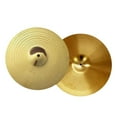 thumbnail image 3 of 2pcs Jazz Drum Crash de platillo Cymbal Drummers para principiantes Música Accesorios de instrumentos Partes Cymbals Cymbals Crash, 3 of 8