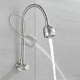 thumbnail image 3 of Grifo de pared Yunix 2 modos de salida de agua Satinado Xtellar Color Plateado, 3 of 3