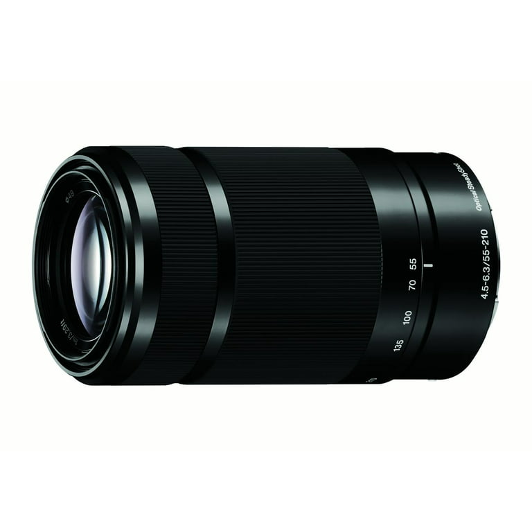 Sony SEL55210/B E 55-210mm F4.5-6.3 OSS E-mount Zoom Lens