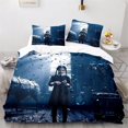 thumbnail image 1 of Family 3d Printed 2-piece Duvet Cover With Zipper Closure Unique Design Soft Anti-allergy Microfiber Single, 1 of 5