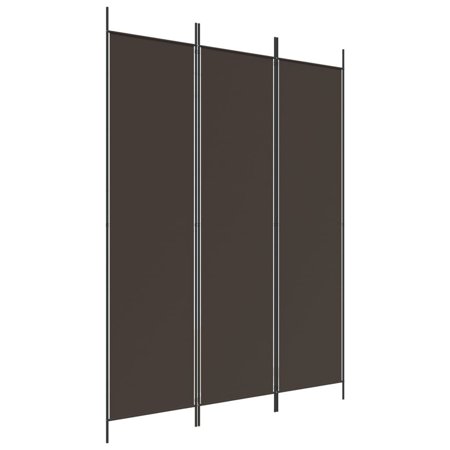 vidaXL 3枚パネル 間仕切り アントラシート 150x200cm ファブリック家具 間仕切り 代引不可