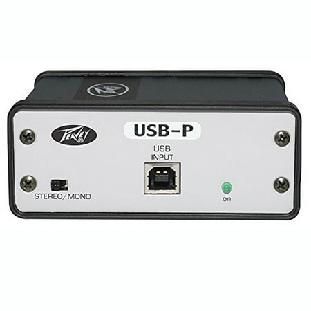 Peavey Standard USB Powered Playback Stereo Output Audio Recording Interface