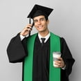 thumbnail image 5 of Fotbe Forestgreen Printed Class of 2024 Graduation Stole, 5 of 7