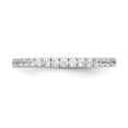 thumbnail image 4 of 14K White Gold Ring Band Wedding Diamond Round, 4 of 7