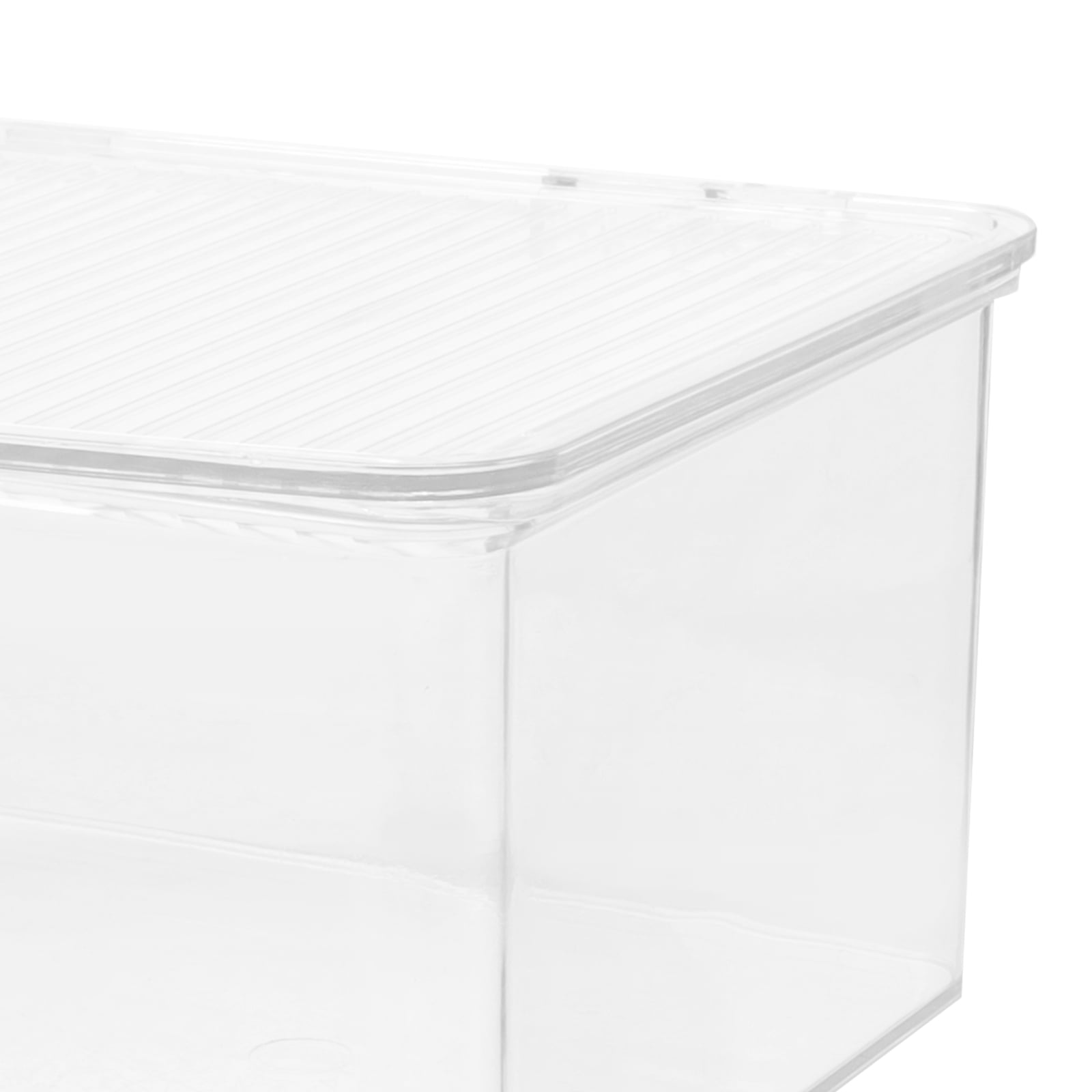 DVD Storage Box CD Storage Container DVD Holder Portable CD Storage Organizer with Lid