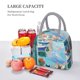 thumbnail image 5 of Disketp Coastal Cat By The Window Bolsa Térmica para Almuerzo, Lonchera con Abertura Amplia y Gran Capacidad, Organizador Reutilizable para Mujeres, Hombres y Adultos, 5 of 6