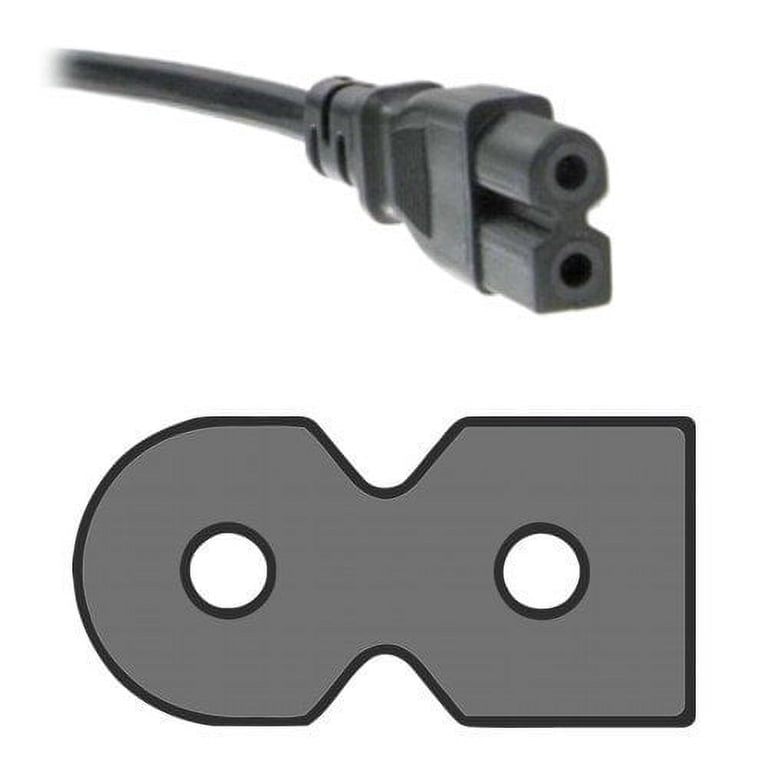 HQRP 10ft AC Power Cord for Toshiba 40L2400U 40L3400U 50L1400U