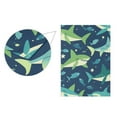 thumbnail image 5 of Yayeee Garden Flag 12" x 18" Double Sided Outdoor Yard Lawn Holiday Decorations, Sharks Pattern, 5 of 6