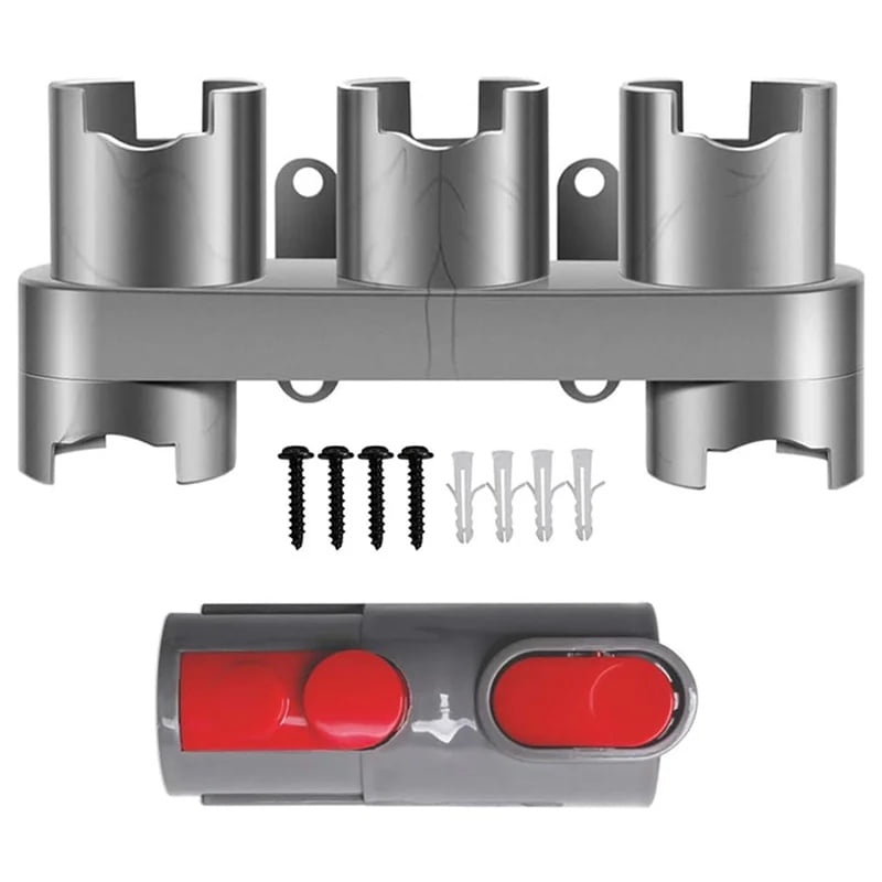 Replacement For Vacuum Cleaner Attachments, Wall Mount Holder, Adapter Converter Set Compatible With Dy*son V15 V11 V10 V8 V7