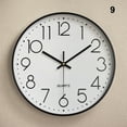 thumbnail image 1 of CAROOTU Quartz Wall Clock Plastic Fashion Design Clocks For Home Decor Living Room, 1 of 5