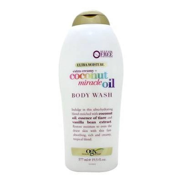 Gel de ducha Ogx ultra moisture coconut miracle oil 577 ml