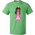 thumbnail image 3 of Inktastic African American Princess In Pink Dress T-Shirt, 3 of 5