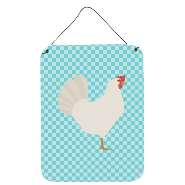 "Treasures Leghorn Blue Check Metal Print, 16hx12w, multicolor" Caroline's Treasures BB8014DS1216