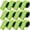 Green, variant on 12 Pcs Fishing Rod Straps Ties, Fishing Pole Belts Stretchy Straps, Elastic Tackle Ties Cable Holders Fit for Casting Rods, Spinning and Fly