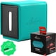 thumbnail image 1 of Quiver Time Teal Citadel Deck Block - 100+ Commander MTG Deck Box para cartas - Soporte para tarjetas, dados y fichas Custom Deckbox Divider - Estuches para tarjetas Quiver Compatible TCG Card Deck Bo, 1 of 5