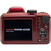 Kodak PIXPRO AZ425 20.7 Megapixel Bridge Camera, Red