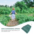 thumbnail image 2 of JUNWELL Gardening Multi-Bag Apron Kids Work Overalls for Men Child Green, 2 of 6