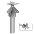 thumbnail image 2 of Lefu 1/2 Shank Wood Wall Cabinet R50 Arc Bending Cutter Router Bits Woodworking Tool, 2 of 5