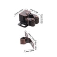 thumbnail image 2 of unbranded 12Jgo Seguro Para Puertas De Gabinetes Con Doble Rodillo Ideal Para Uso En Casa Y Rv, 2 of 6
