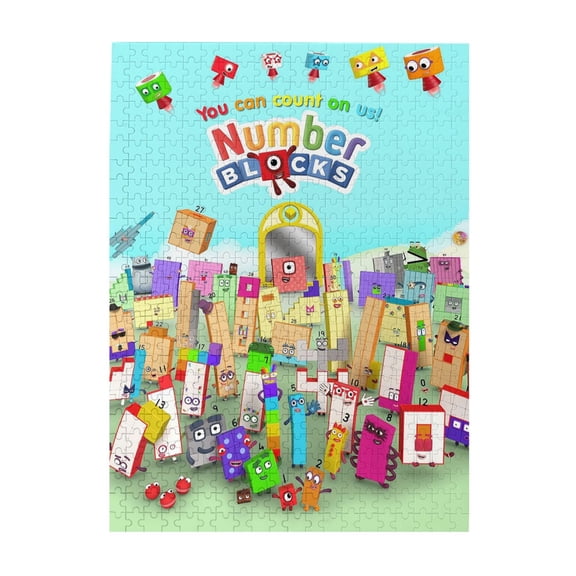 Numberblocks 500 Pieces Wooden Puzzle Jigsaw Puzzles For Adults - Puzzles Gifts