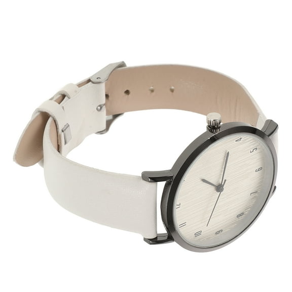 YUNLIGHTS Female Watches White 1Pack Round Elegant Women's Wrist Watches Precise Timing