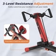 thumbnail image 6 of Ab Machine and Rowing Machine, 4 in 1 Rowing Machines for  with 3 Levels of Workout Resistance, Quiet & Foldable Rower Machine with 3 Adjustable Handle Heights & LCD , Row Machine for, 6 of 6