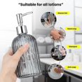 thumbnail image 5 of Dispenser, Glass Dispenser With Hand Pump 2 Pcs, 5 of 5
