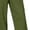 Blue, variant on Linen Blend Wide Leg Pants Gingham Check Cuffed Hem Cropped Trousers Elastic Waist Casual Pants for Women