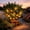 Orange#2, variant on yuHome Solar Powered Simulation Orange String Lights 10/20Leds | Waterproof Outdoor Courtyard Decorative Ambient Festival Lights | Patio Backyard Garden Party Scene Decorations