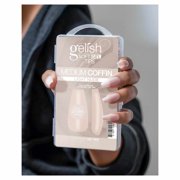 Harmony Gelish Soft Gel Tips Light Nude Medium Coffin 120CT #1270014