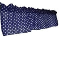 thumbnail image 2 of Cotton Stars Print Window Valance 58" Wide Navy, 2 of 2
