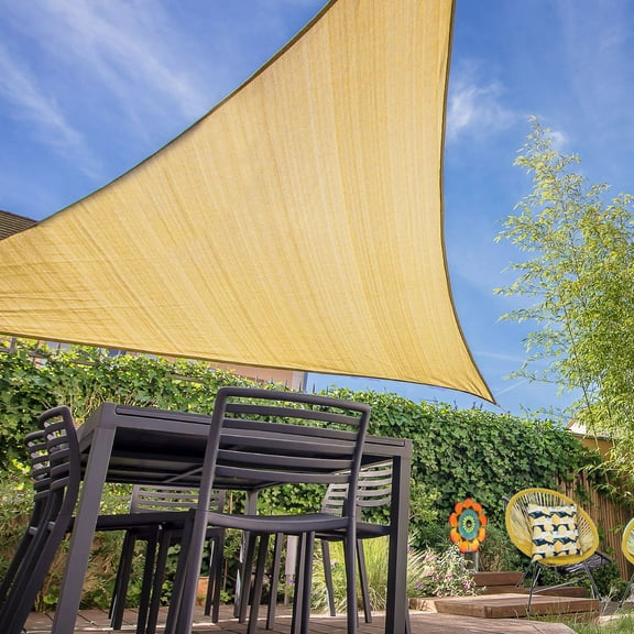 10' x 10' x 10' Sun Shade Sail Canopy for Patio - Available in a Variety of Colors