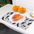 thumbnail image 1 of Ganfancp Halloween Web Yarn Roll Meal Mat Ghost Festival Gathering Table Decoration Net Cloth Table Cloth Table Flag Ofertas Flash Liquidación 1* Mantel, 1 of 6