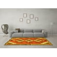 thumbnail image 3 of Ahgly Company Indoor Rectangle Persian Yellow Traditional Area Rugs, 2' x 3', 3 of 4