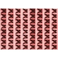 thumbnail image 1 of Ahgly Company Machine Washable Indoor Rectangle Transitional Pastel Pink Area Rugs, 8' x 12', 1 of 7