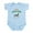 Sky Blue, variant on CafePress - Daddy's Hunting Buddy Infant Bodysuit - Baby Light Bodysuit, Size Newborn - 24 Months