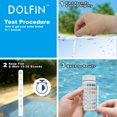 7 in 1 Pool Test Strips, 150 Count Hot Tub Test Strips, Testing kit for