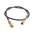 thumbnail image 3 of Spring Reinforced PCP Air Hose 100cm High Pressure Pneumatic Refilling Pump Nylon Black, 3 of 5