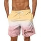 thumbnail image 1 of Pantalones de Playa con Cordón Impreso con Cintura Elástica para Hombre, con Bolsillos para Uso Casual Y Al Aire Libre, 1 of 3