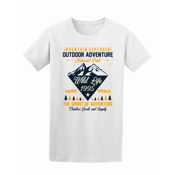 Mountain Explorer National Park Tee Men's -Image by Shutterstock