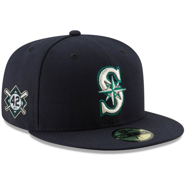 Seattle Mariners New Era Jackie Robinson Day Sidepatch 59fifty Fitted Hat Navy Walmart Com