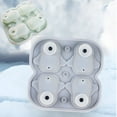 thumbnail image 3 of Summer Anckoeil Homemade Ice Cube Molds Penguin Ice Block Ice Cream Ice Cream Ice Cream Ice Ball Ice Box, 3 of 5
