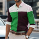 thumbnail image 1 of Camisa hawaiana de moda para hombre, multicolor, con botones 3D, manga larga, cuello, informal, para calle, tallas grandes XS-6XL, 1 of 6