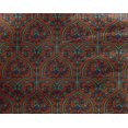 thumbnail image 4 of oneOone Georgette Viscose Fabric Leaves & Floral Block Print Fabric BTY 42 Inch Wide, 4 of 5