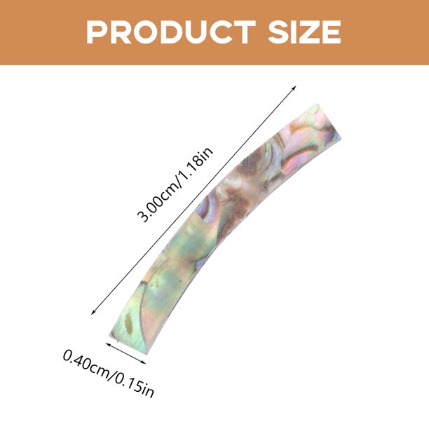 12Pcs Guitar Sound Hole Decal Guitar Inlay Sound Hole Ring Sticker