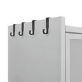 thumbnail image 4 of Yardi Yarda 73'' Tall Kitchen Pantry Cabinet , 6 Level Flip Door with Pegboard Metal Pantry Storage Cabinet, Anti-Tip Design Hutch for Indoor, White, 4 of 5